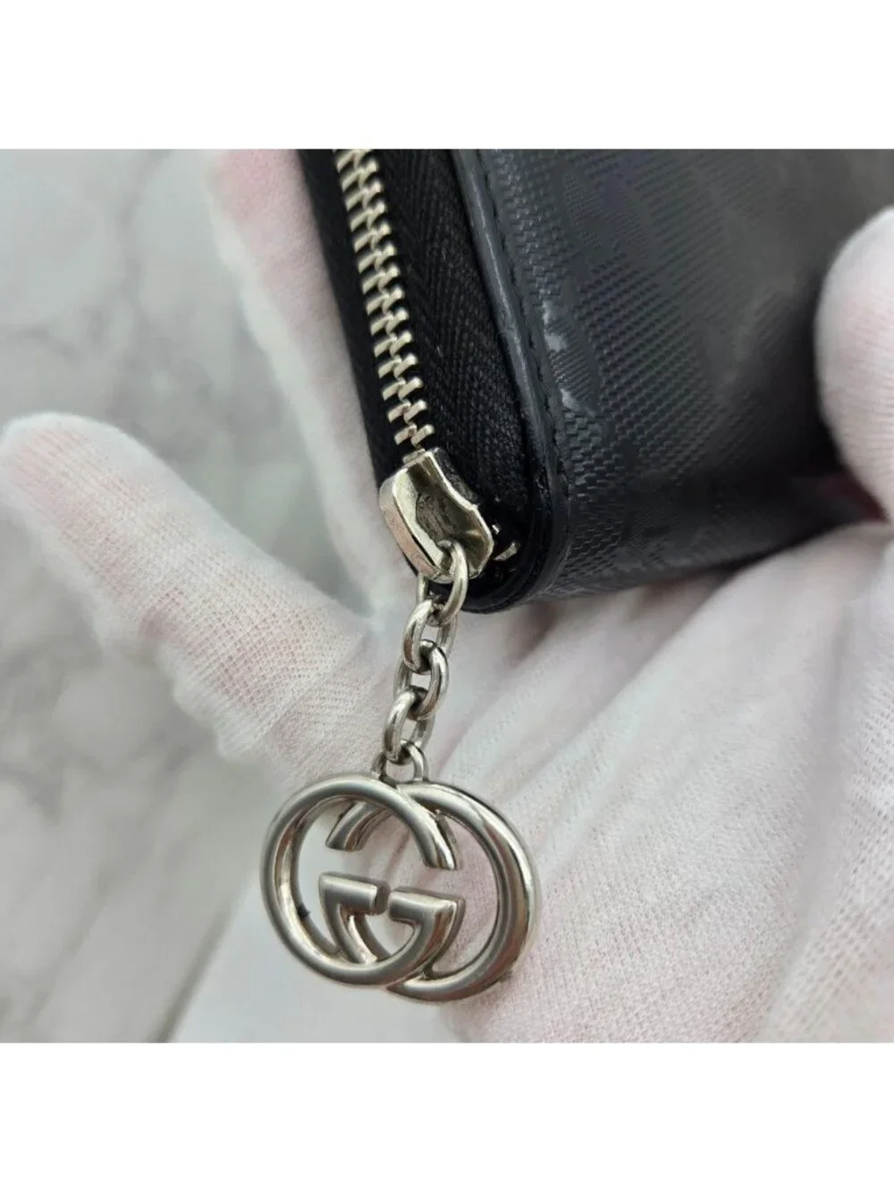 Gucci Wallet GG Supreme Black